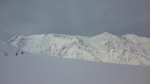 雪山は荘厳！