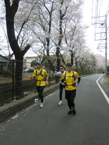 走り始めで、まだまだ元気！