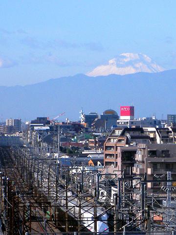 今日も富士山がきれいでした。