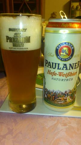 ドイツのWeissbier（白ビール）で乾杯♪