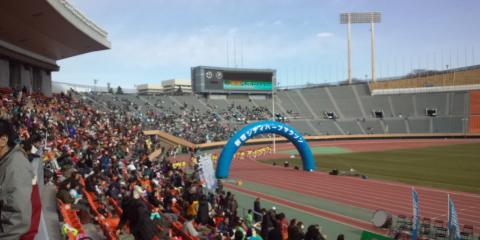 夢の国立競技場

午前中は「新宿シティハーフ」
午後は「新宿区民健康マラソン」