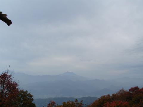 富士山がなんとなく見える