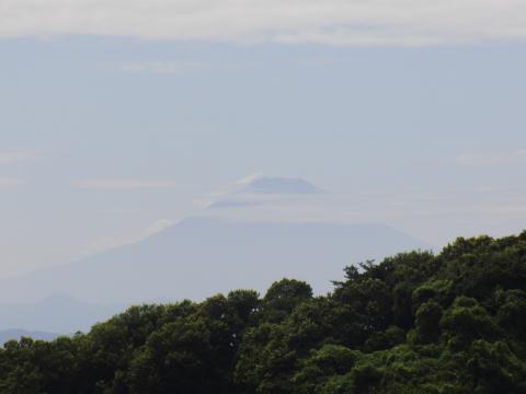 この季節にしては富士山もよく見えて。