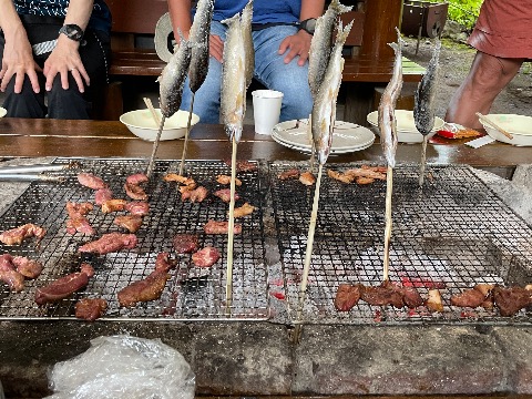 鮎の塩焼き