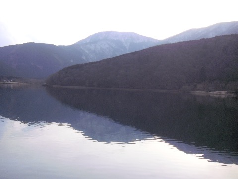 田貫湖へ下山