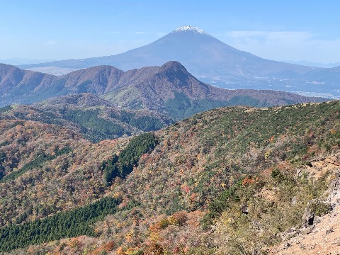 明神ヶ岳からの富士