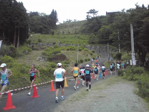 10.6km地点　頂点直前！