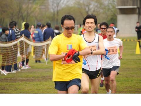 RUNNETにて撮影された公式（？）写真をどうぞ。10kmなんて「へっちゃらだぜ！」と言わんばかりのミカさん。