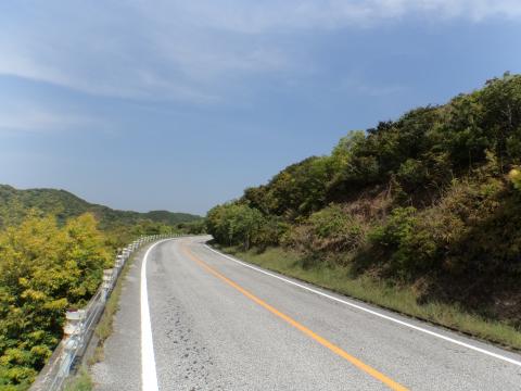 「横浪黒潮ライン」の登り