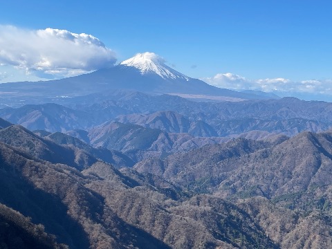 塔ノ岳からの富士