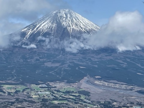 長者ヶ岳からの富士