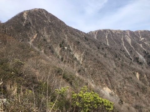 臼ヶ岳からの蛭ヶ岳　ここからが一番見応えがある。まさに神奈川の最高峰、丹沢の盟主！