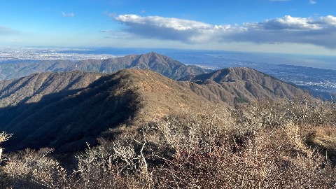 塔ノ岳か三ノ塔、大山