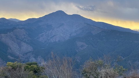 矢倉岳からの金時山