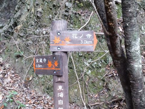 花の寺まで3km