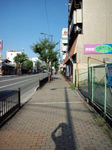 こんな石畳風の歩道