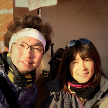 帰りがけに谷川真理さんとパチリ。来年も参加したい！