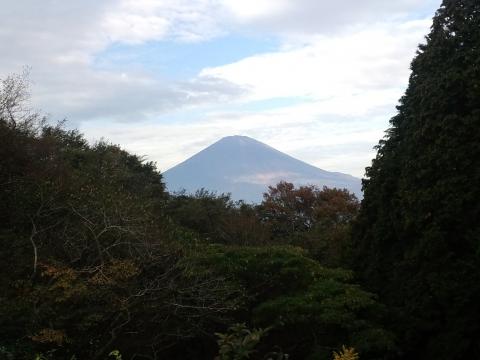 今日は富士山もバッチリ